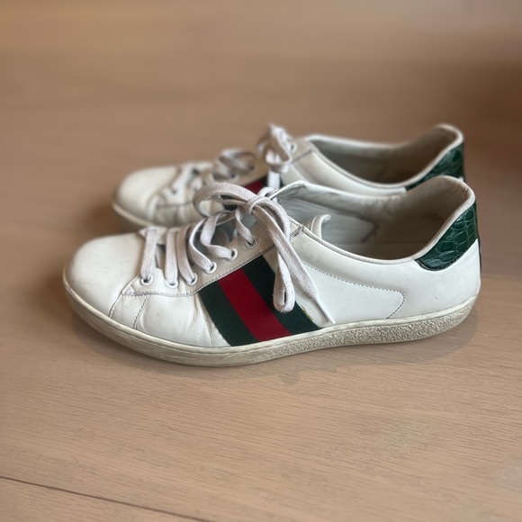 Gucci men’s ace sneakers. Size 8.5  ( US size 9 ) - Picture 5 of 6